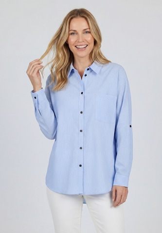 Chemisier CALEY en bleu : devant