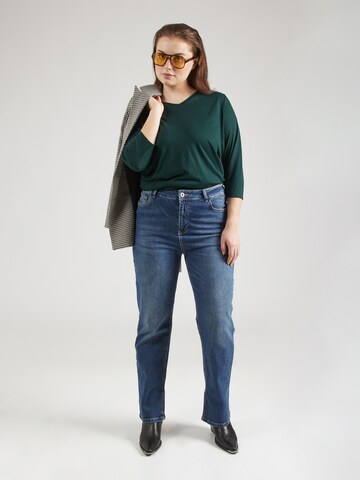 ONLY Carmakoma Shirt 'CARCARLINNE' in Green