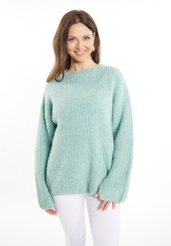 usha WHITE LABEL Sweater 'Lynnea' in Blue: front