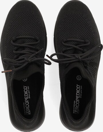 Chaussure de sport à lacets Arcopedico en noir