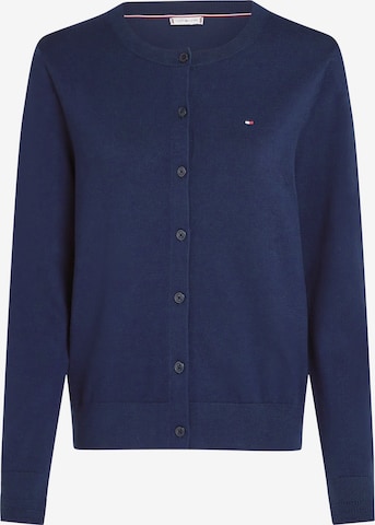 TOMMY HILFIGER Strickjacke in Blau: Vorderseite