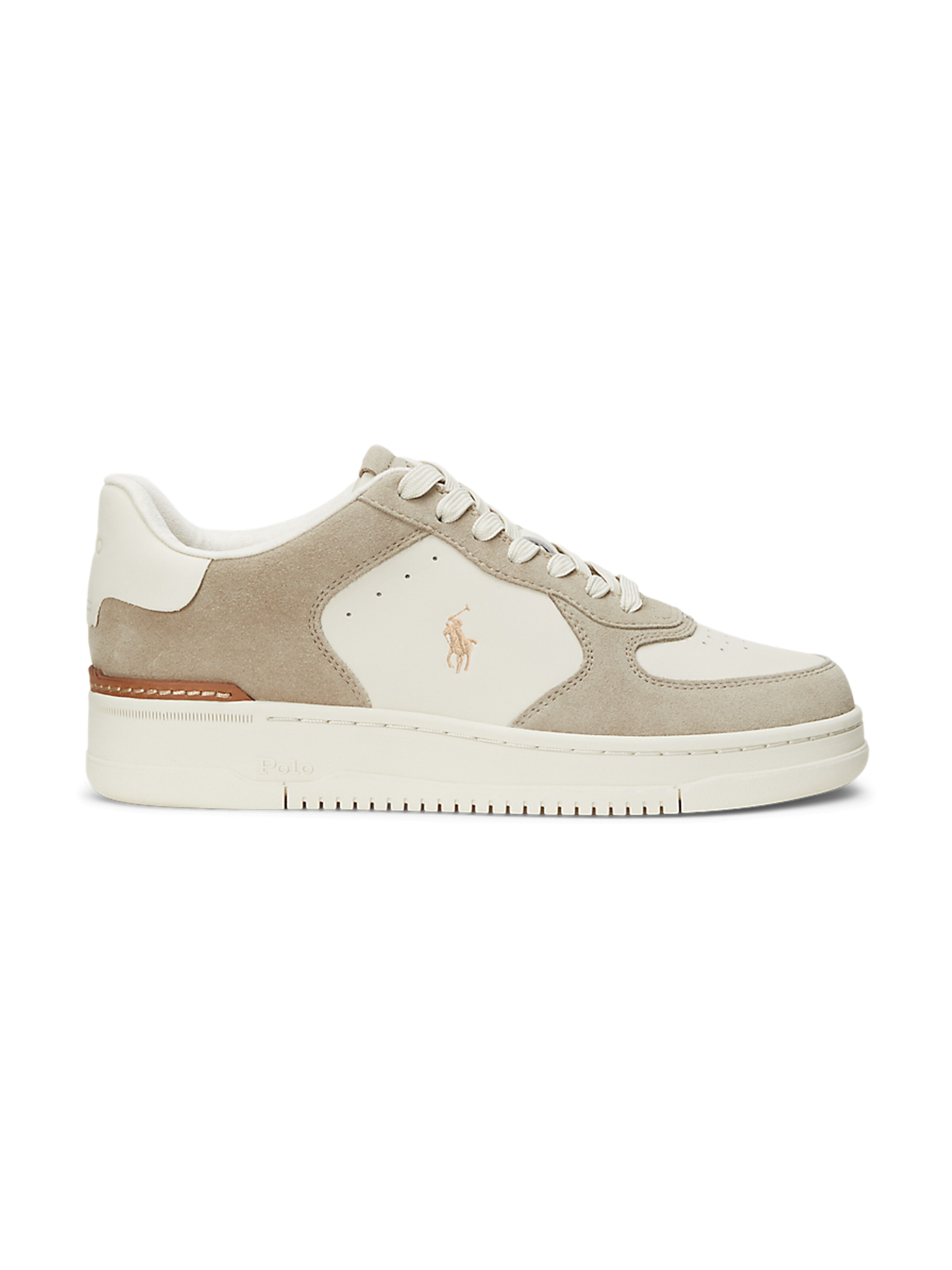 Polo Ralph Lauren Trainers 'MASTERS CRT' in Beige