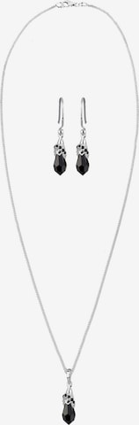 ELLI Sieraden set 'Tropfen' in Zilver: voorkant