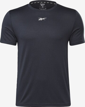 Reebok Functioneel shirt 'Workout Ready' in Zwart: voorkant