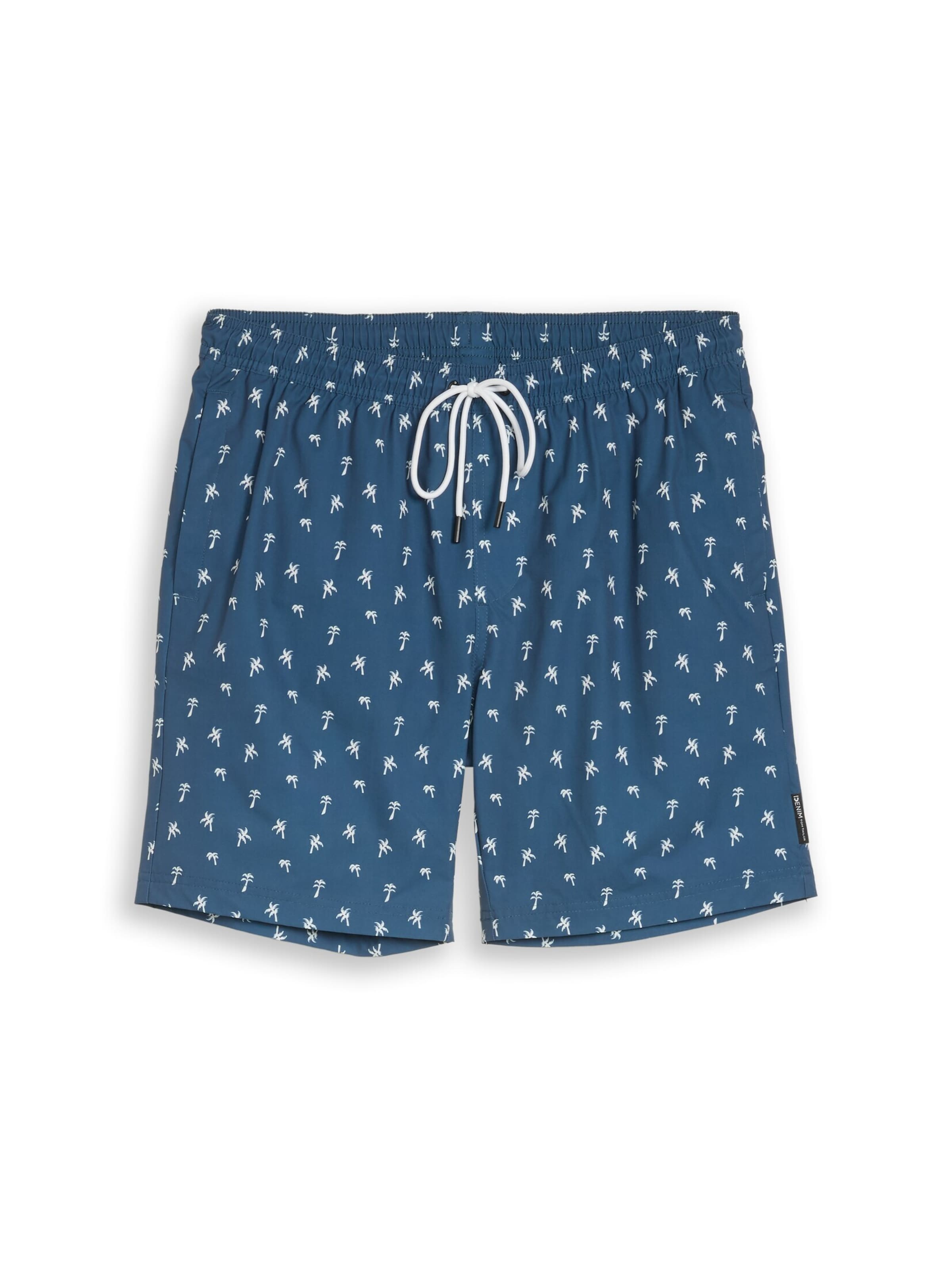 TOM TAILOR DENIM Swimming shorts in Blue: front