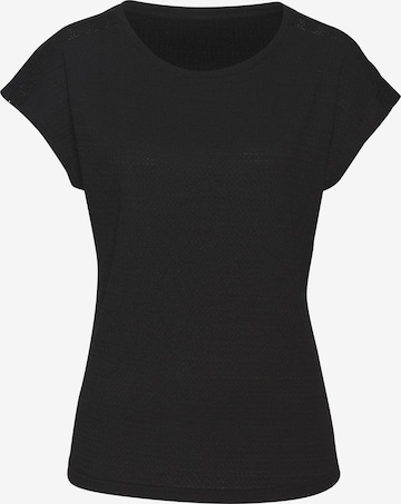VIVANCE Shirt in Schwarz: Vorderseite