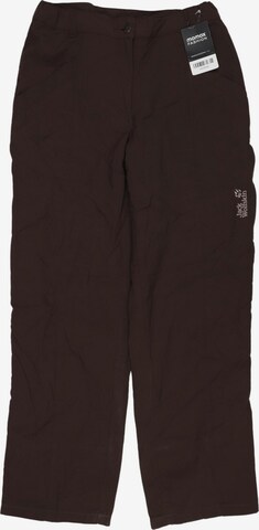 JACK WOLFSKIN Pants in M in Brown: front