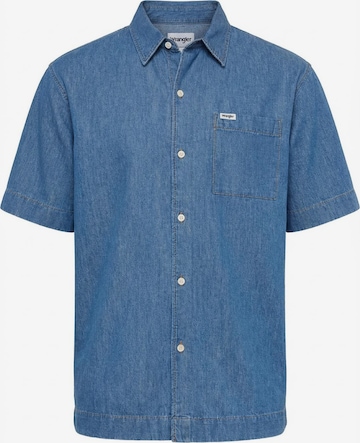 WRANGLER Shirt '1 PKT' in Blau: Vorderseite