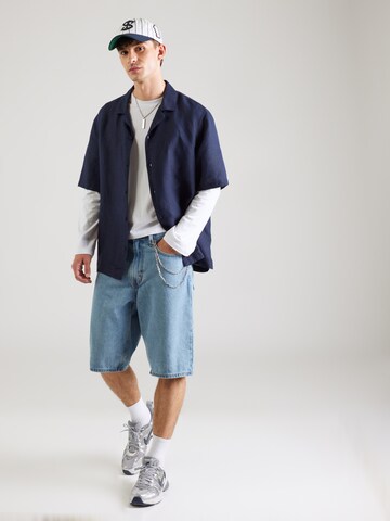 Fit confort Chemise TOPMAN en bleu