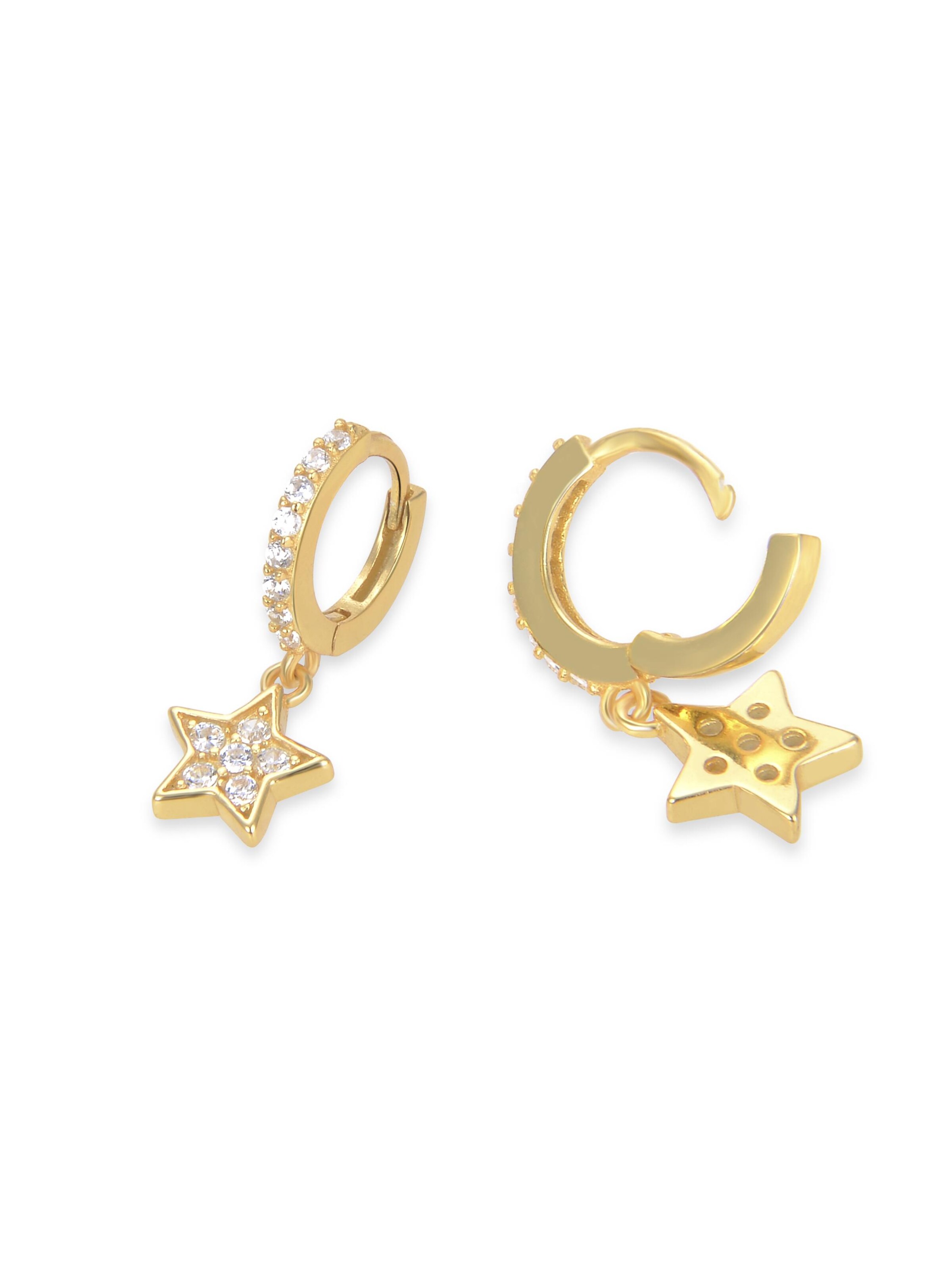 Luxenter Oorbellen 'Wabak' in Goud