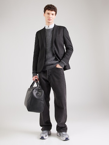 BLEND - Pullover 'BHDEXTER' em cinzento
