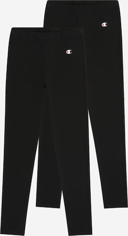 Champion Authentic Athletic Apparel Leggings in Black: front