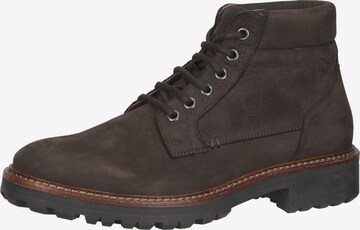 BRAX Lace-Up Boots in Brown: front