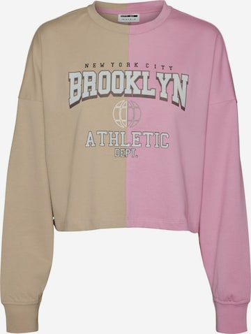 Noisy may Sweatshirt in Pink: front