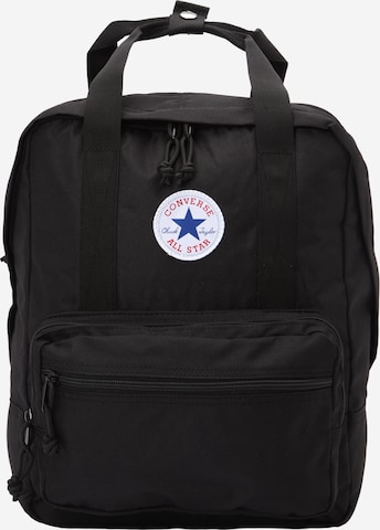 CONVERSE Reppu värissä musta: etupuoli