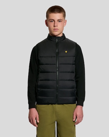 Lyle & Scott Bodywarmer in Zwart: voorkant