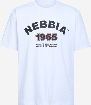 NEBBIA Shirt 'Golden Era' in White: front