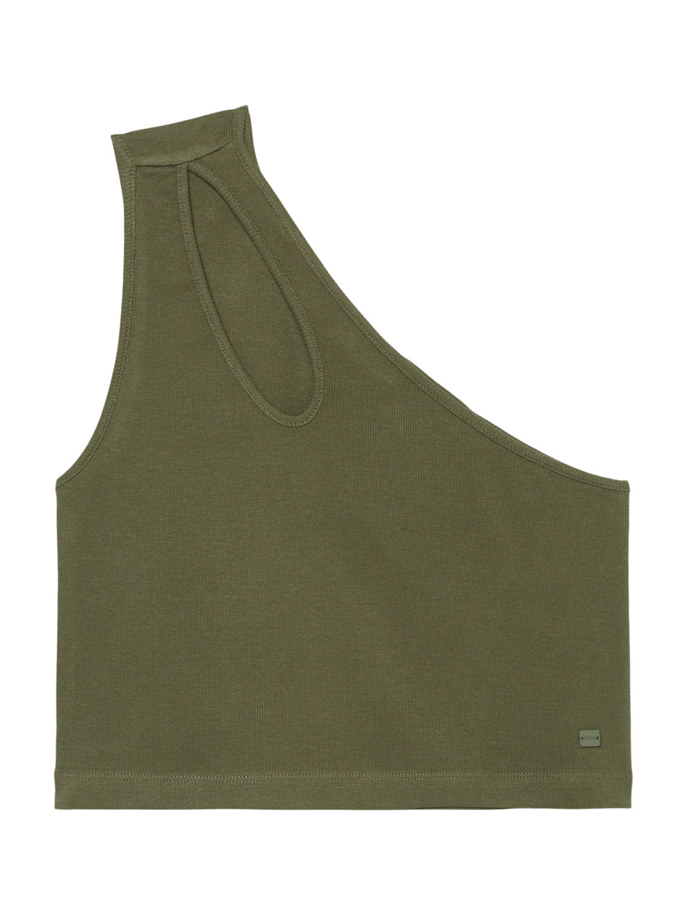 Marc O'Polo DENIM Top in Grün: Vorderseite