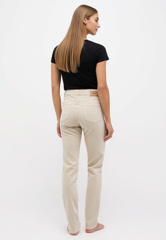 Angels Slimfit Straight-Leg Jeans 'Cici' in Beige