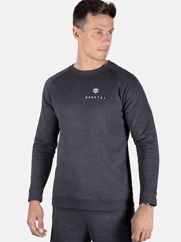 MOROTAI Sportpullover 'CORPORATE' in Grau