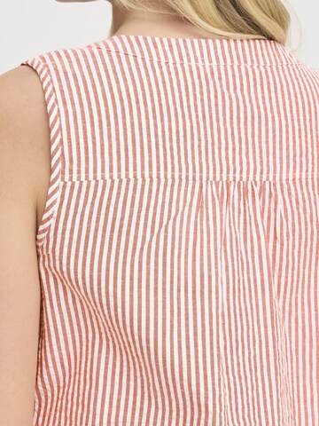 Fransa Top 'FRCAYL' in Red