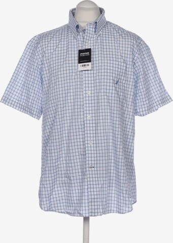 NAUTICA Button Up Shirt in XL in Blue: front
