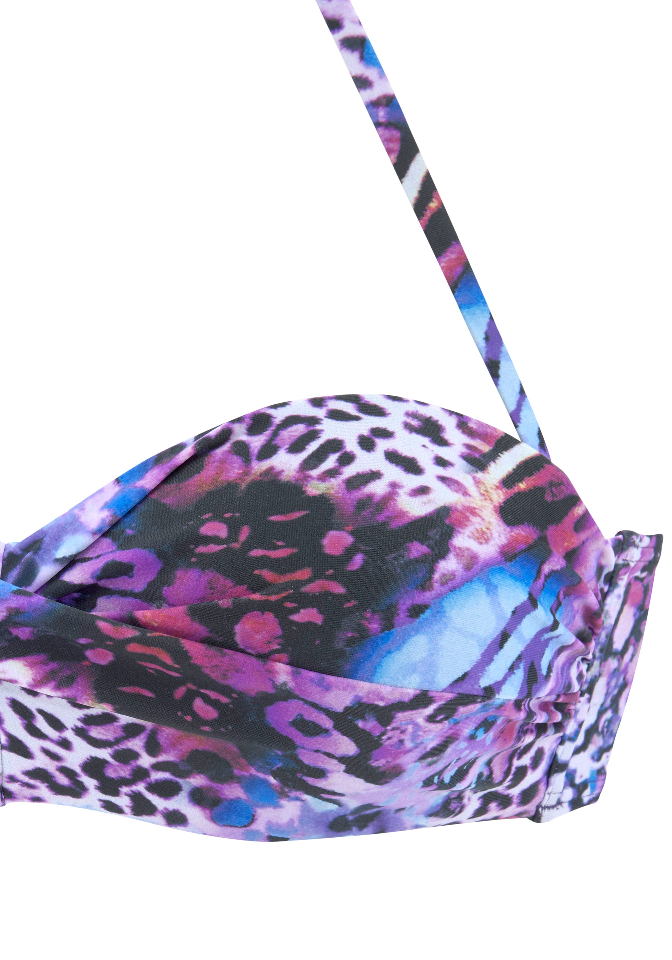 Bruno Banani Μπαντό Μπικίνι σε λιλά