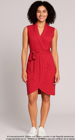 Les Lunes Dress in XS in Red: front