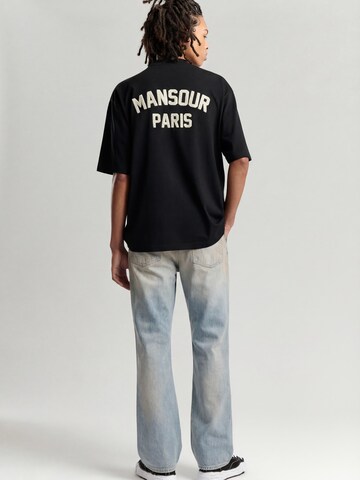 Mansour Shirt 'Paris College T-shirt' in Zwart