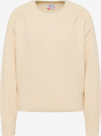 IZIA Sweater in Beige: front