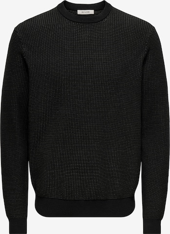 Pull-over 'ONSDave' Only & Sons en noir : devant