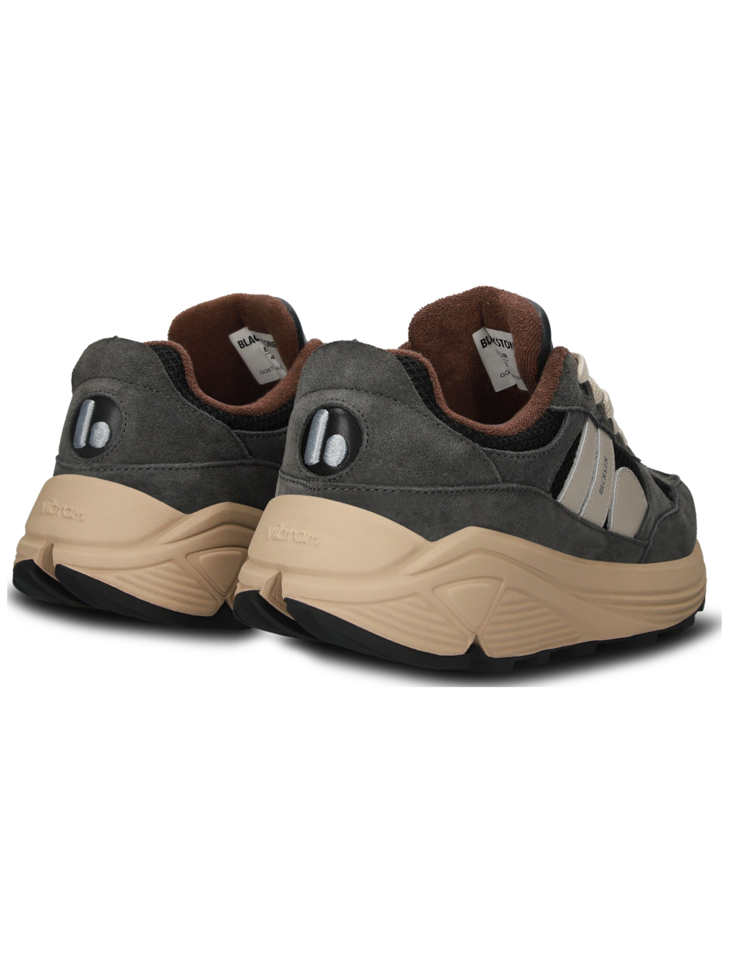 BLACKSTONE Sneakers laag 'V-RILEY' in Grijs