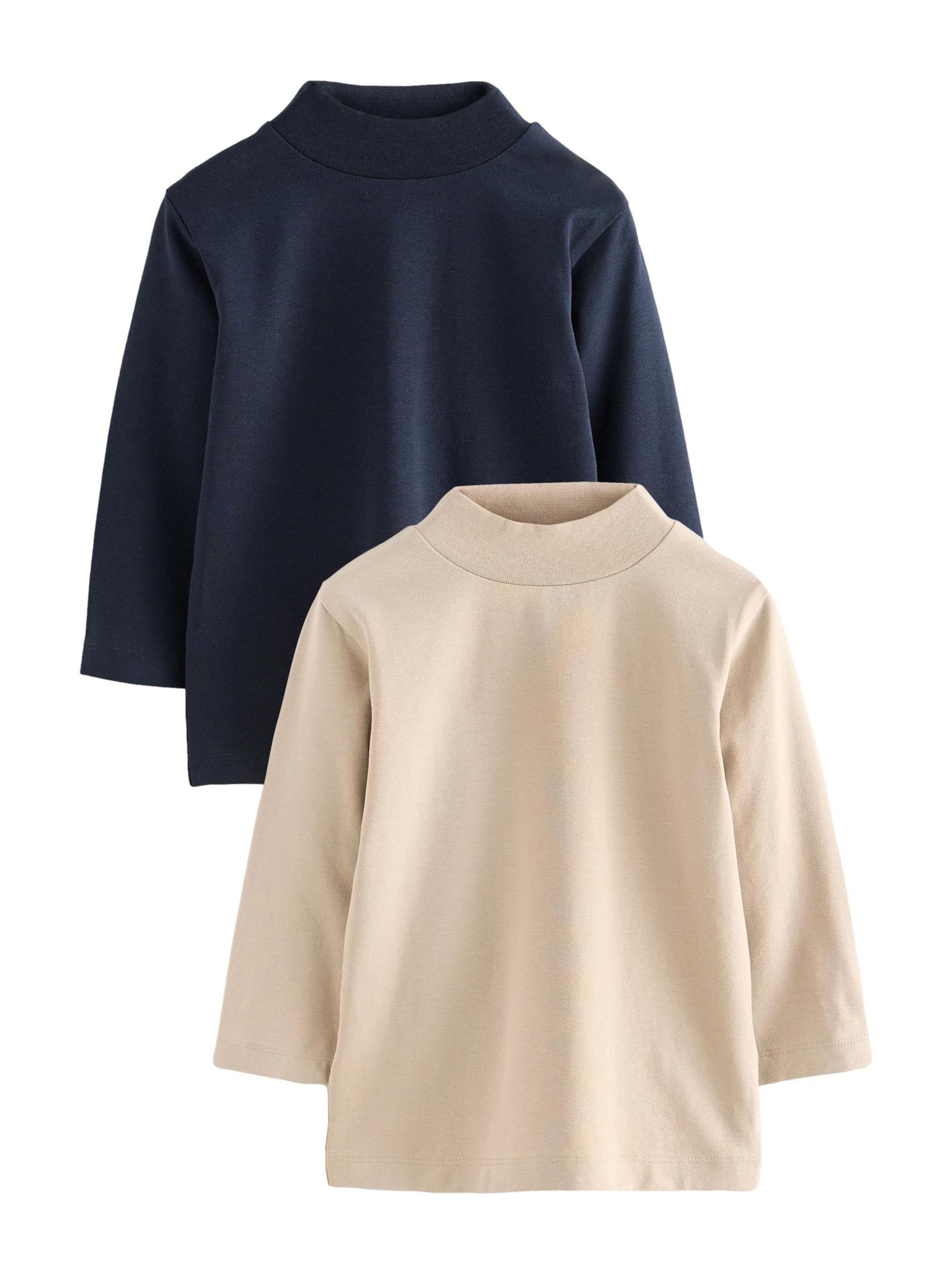 Next T-shirt i beige / marinblå, Produktvy