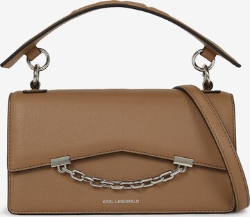 Karl Lagerfeld Crossbody bag in Brown: front
