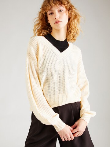 Pull-over 'KYA' JDY en beige