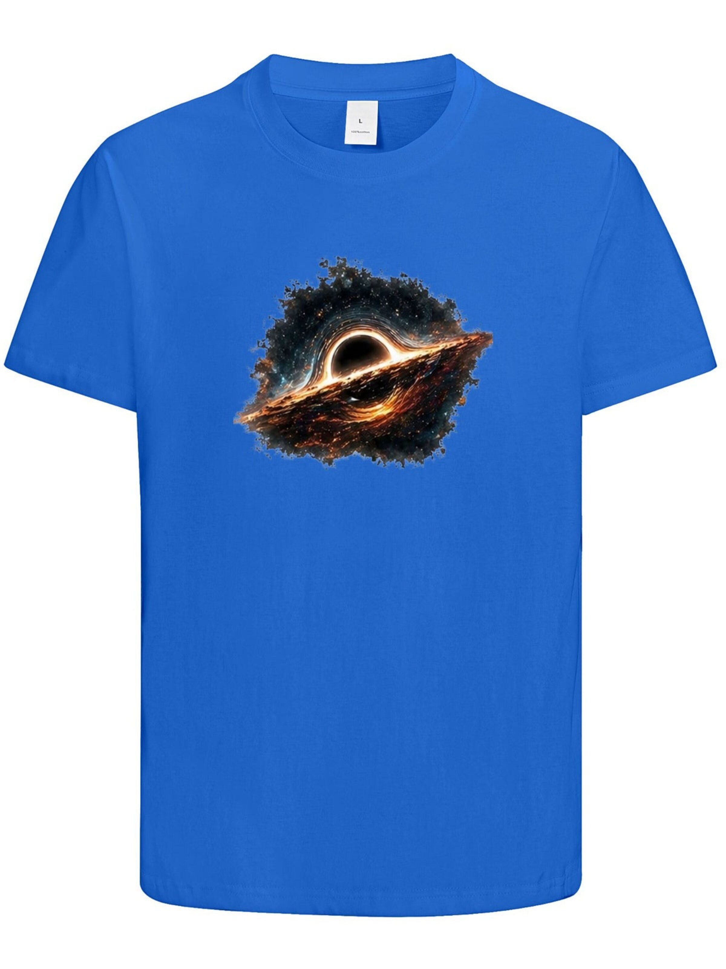 HUSKSWARE Shirt 'Grafik'‌‌‌‌‌‌‌ in Blau: Vorderseite