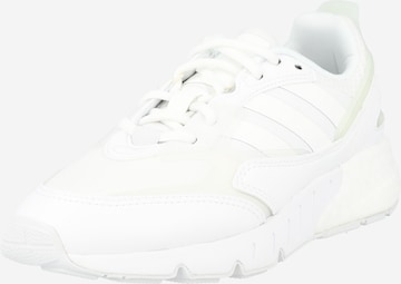 Baskets basses 'Zx 1K' ADIDAS ORIGINALS en blanc : devant