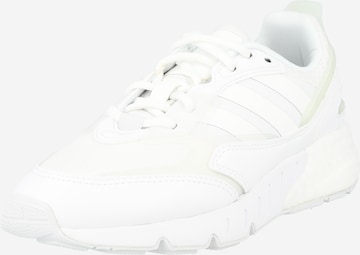 Chaussure de course ADIDAS ORIGINALS en blanc : devant