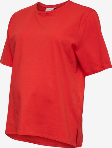 MAMALICIOUS Shirt in Rood: voorkant
