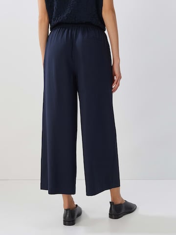 Someday Wide Leg Hose in Blau