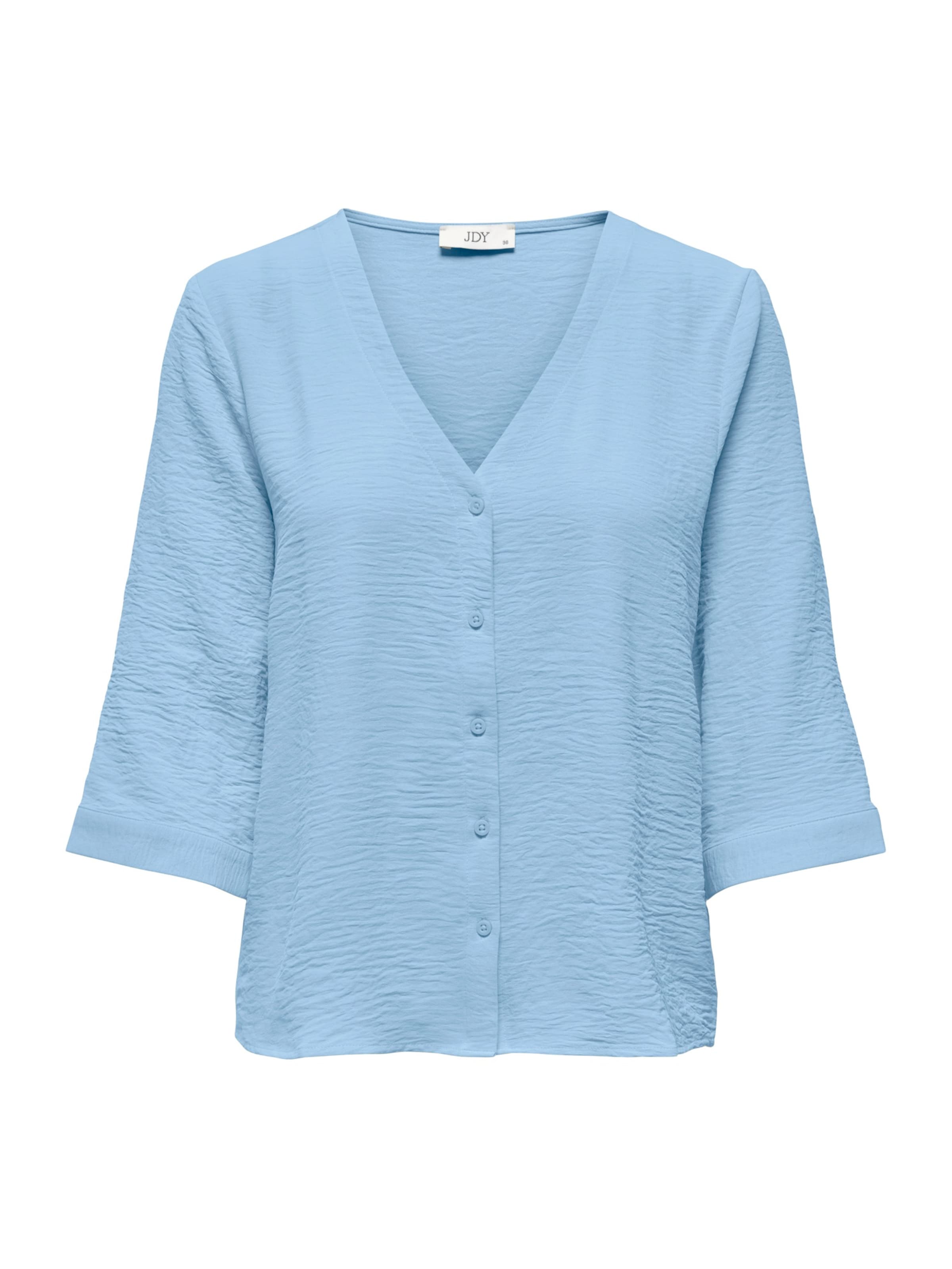 JDY Pluus 'JDYCAPOTE', värv sinine: eest vaates