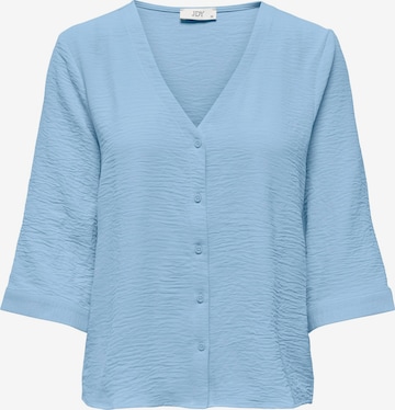 JDY Pluus 'JDYCAPOTE', värv sinine: eest vaates