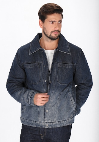 Veste mi-saison 'Vintage' DreiMaster Vintage en bleu : devant