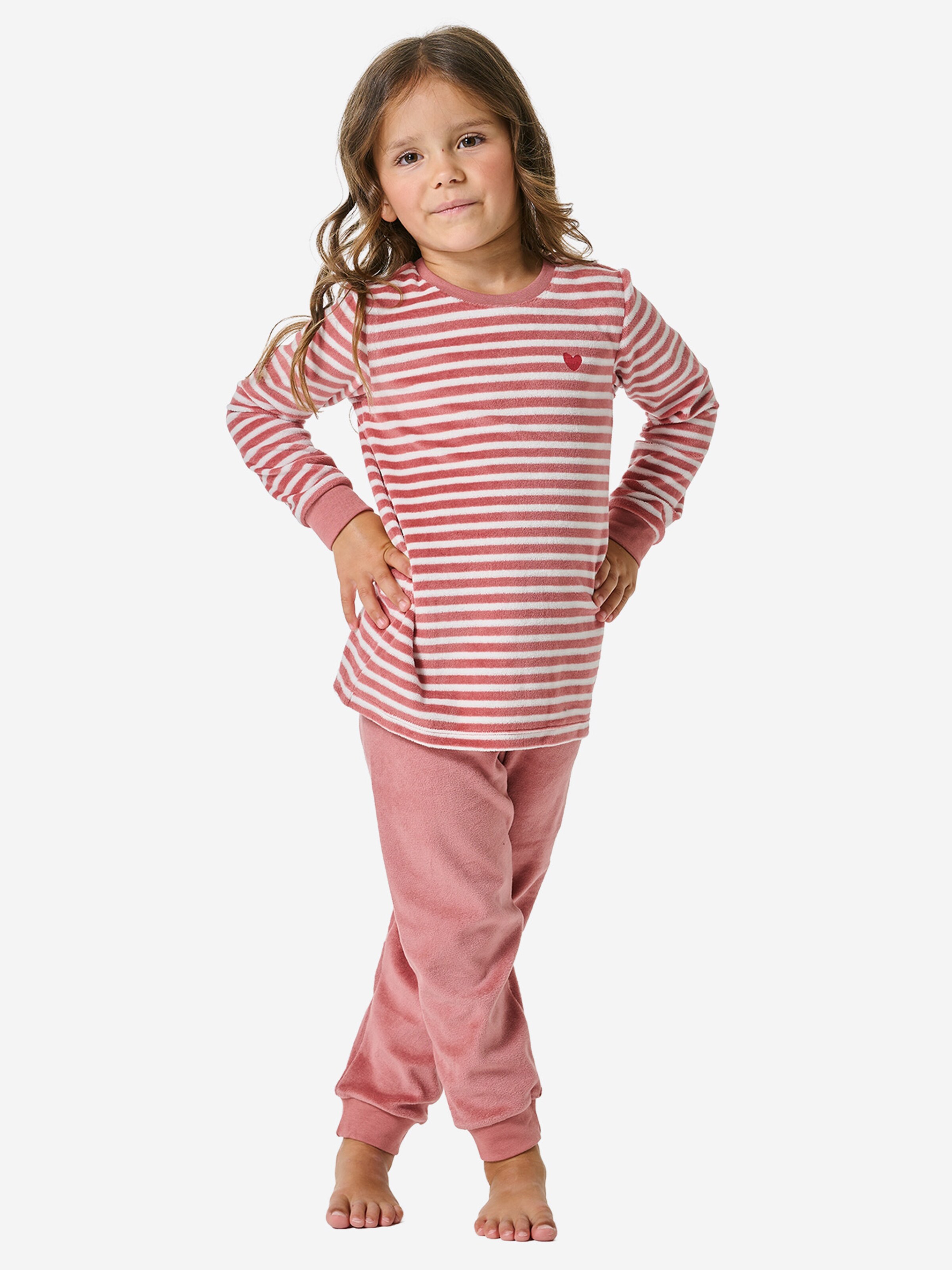 Pyjama ' Nightwear ' SCHIESSER en rose : devant
