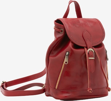 Viola Castellani Backpack in Red: front