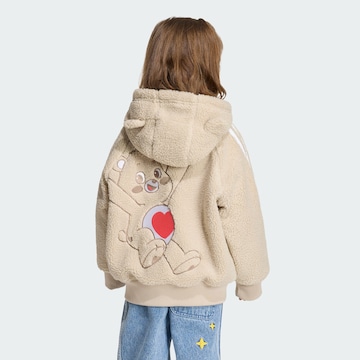 Veste en polaire 'CARE BEARS' ADIDAS ORIGINALS en beige
