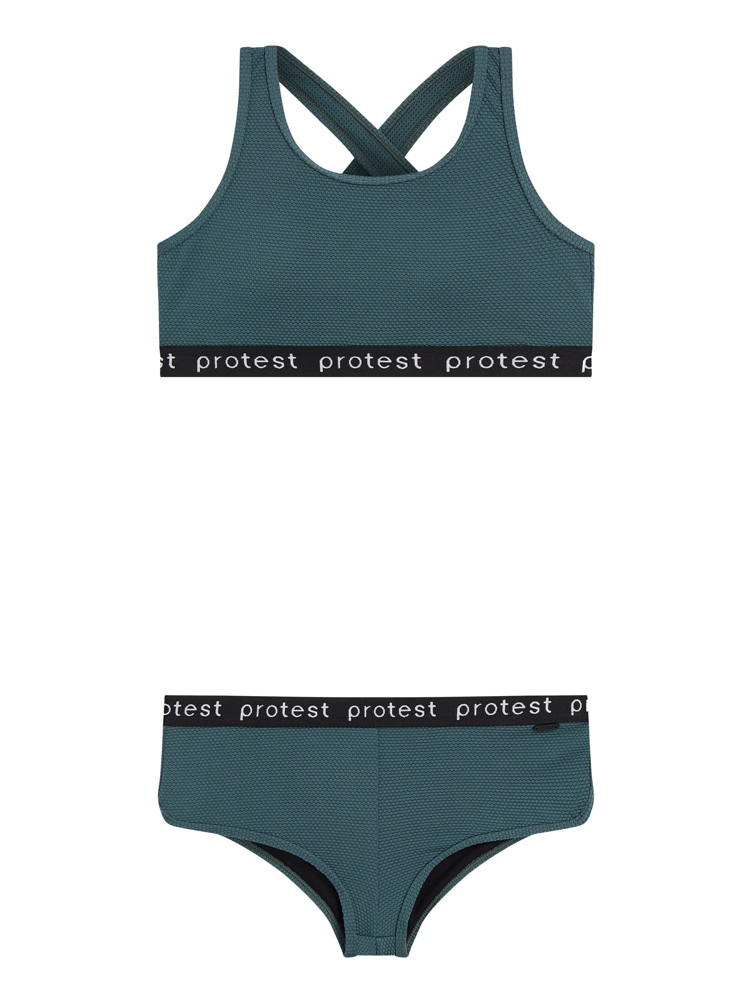 PROTEST Bikini 'PRTBeau JR' in Green: front