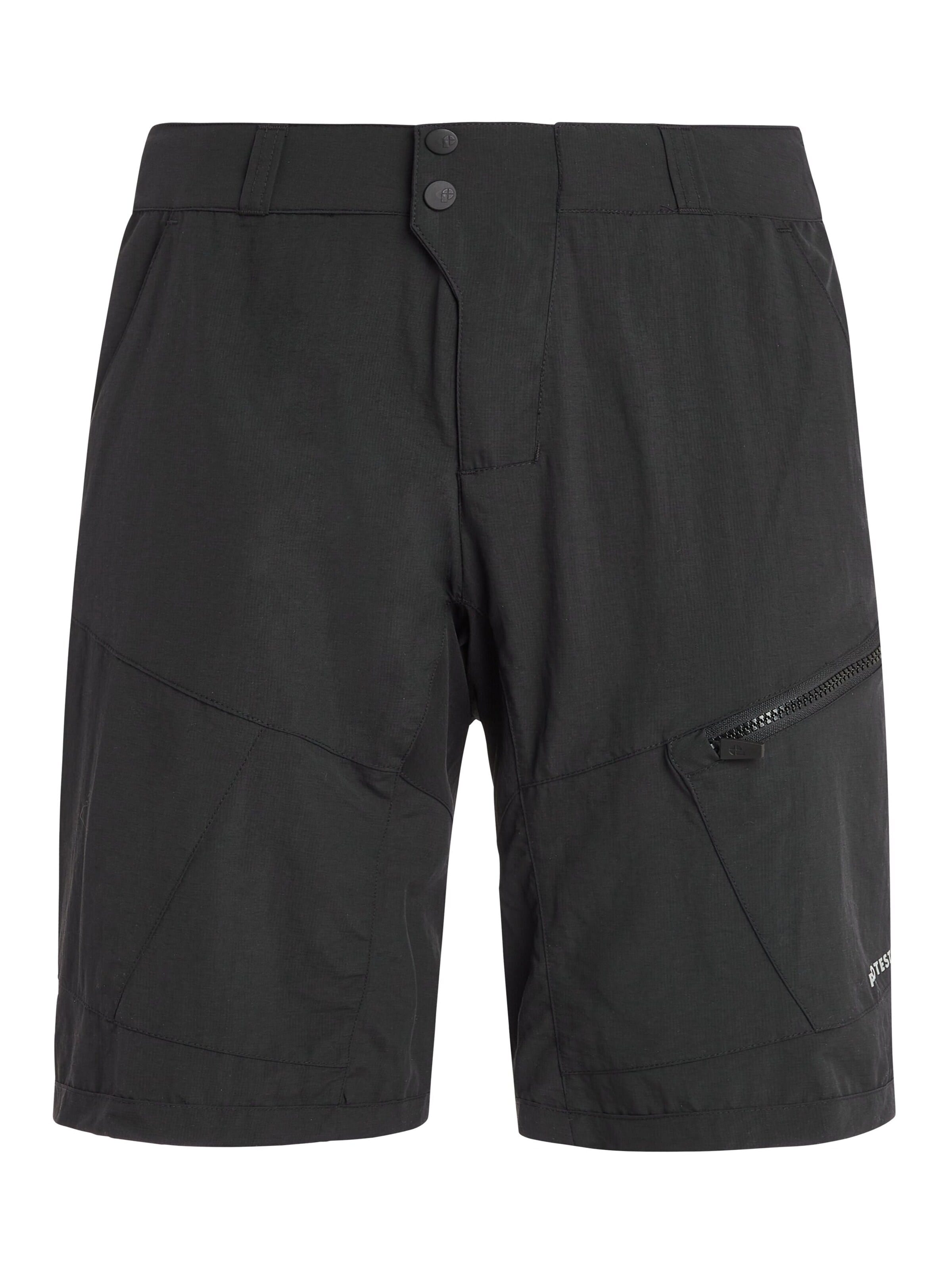 PROTEST Regular Sporthose 'PRTLEEZER'‌‌‌‌‌ in Schwarz: Vorderseite