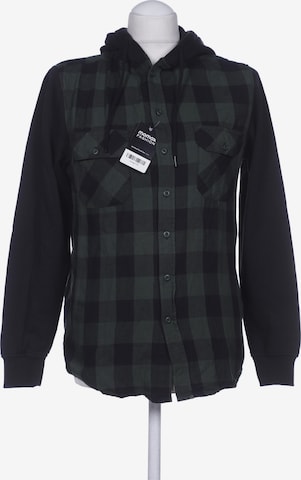 Urban Classics Button Up Shirt in M in Green: front