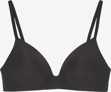 Marc O'Polo Triangle Bra ' Foundation ' in Black: front